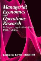 Managerial Economics and Operations Research