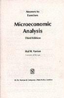 Answers to Exercises, Microeconomic Analysis, Third Edition
