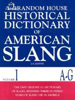 Random House Historical Dictionary of American Slang