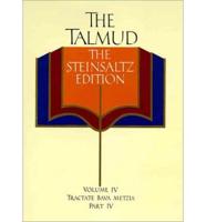 Talmud. v. 3 Tractate Bava Matzia