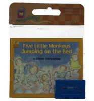 Five Little Monkeys Jumping on the Bed Book & Cassette