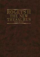 The New Roget's Thesaurus. II