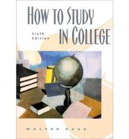 How to Study in College