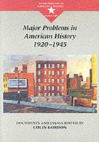 Major Problems in American History, 1920-1945