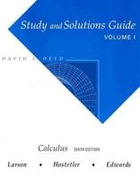 Study and Solutions Guide for Calculus