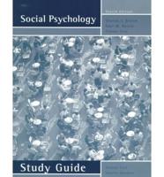 Study Guide [To] Social Psychology, Fourth Edition, Sharon S. Brehm, Saul M. Kassin, Steven Fein