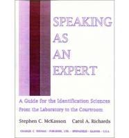 Speaking as an Expert