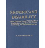 Significant Disability