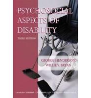Psychosocial Aspects of Disability