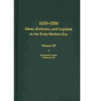 1650-1850: Ideas, Æsthetics, and Inquiries in the Early Modern Era
