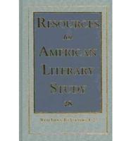 Resources for American Literary Study. Vol. 28