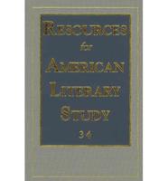 Resources for American Literary Study
