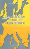 Plender and Usher's Cases and Materials on the Law of the European Communities
