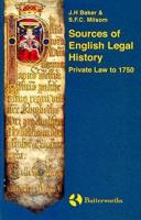 Sources of English Legal History
