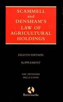 Scammell and Densham's Law of Agricultural Holdings
