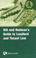 Hill & Redman's Guide to Landlord and Tenant Law