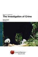 Bevan and Lidstone's the Investigation of Crime