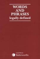 Words and Phrases Legally Defined. AND 1997 Supplement