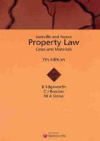 Sackville and Neave Property Law