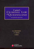Carter's Criminal Law of Queensland