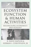 Ecosystem Function & Human Activities