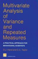 Multivariate Analysis of Variance and Repeated Measures