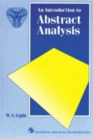 An Introduction to Abstract Analysis