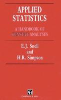 Applied Statistics: Handbook of GENSTAT Analysis