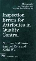 Inspection Errors for Attributes in Quality Control