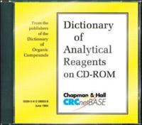 Dictionary of Analytical Reagents on CD-ROM