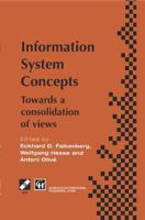 Information System Concepts : Towards a consolidation of views