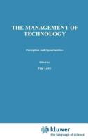 Management of Technology : Perception and opportunities