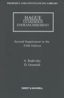 Hague on Leasehold Enfranchisement. Second Supplement to the Fifth Edition