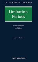 Limitation Periods. Second Supplement