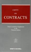 Chitty on Contracts. Third Cumulative Supplement to the Thirtieth Edition