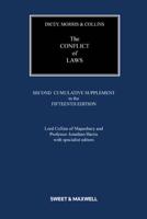 Dicey, Morris and Collins on the Conflict of Laws. Second Supplement to the Fifteenth Edition