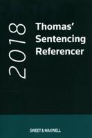 Thomas' Sentencing Referencer 2018