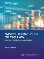 Davies Principles of Tax Law