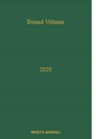 Journal of Business Law 2020 Bound Volume