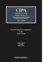 CIPA Guide to the Patents Acts 2nd Supplement