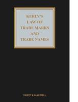 Kerly's Law of Trade Marks and Trade Names