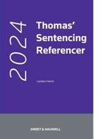 Thomas' Sentencing Referencer 2024