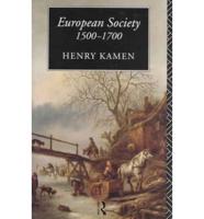 European Society, 1500-1700