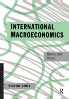 International Macroeconomics : Theory and Policy