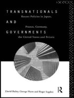 Transnationals and Governments : Recent policies in Japan, France, Germany, the United States and Britain