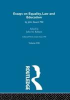 Essays on Equality, Law, and Education