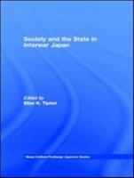 Society and the State in Interwar Japan