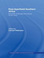 Post-Apartheid Southern Africa : Economic Challenges and Policies for the Future