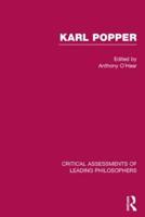 KARL POPPER:CRIT ASSESSMNT V1