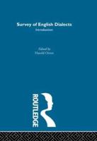 Survey of English Dialects. A Introduction